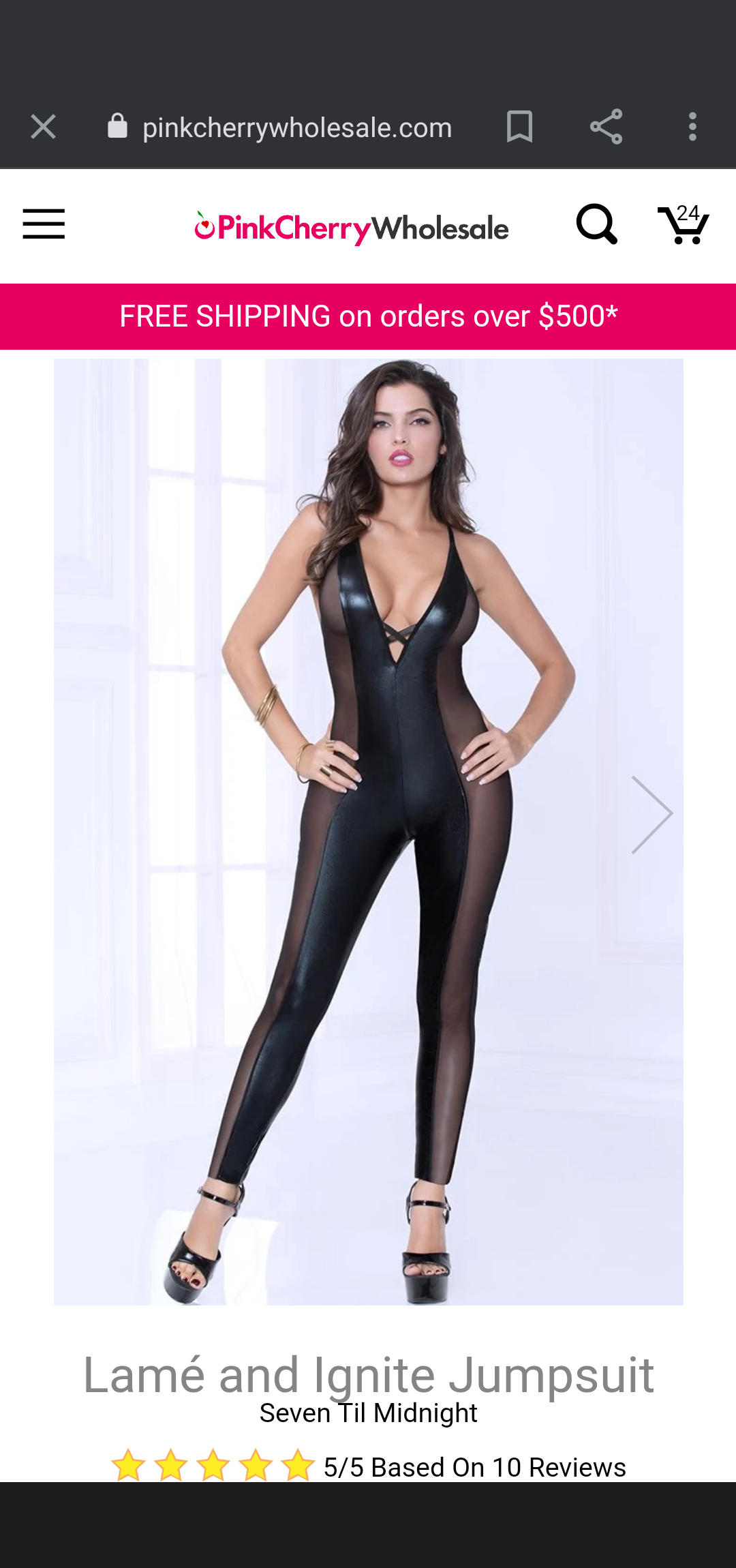 Black Lemme' Catsuit